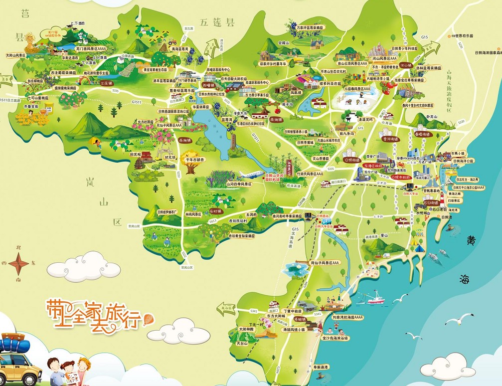 黄竹镇景区使用手绘地图给景区能带来什么好处？